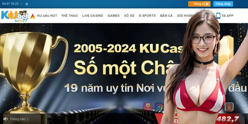 Lần đầu đăng ký KUBET77 nhận 168k tiền thưởng